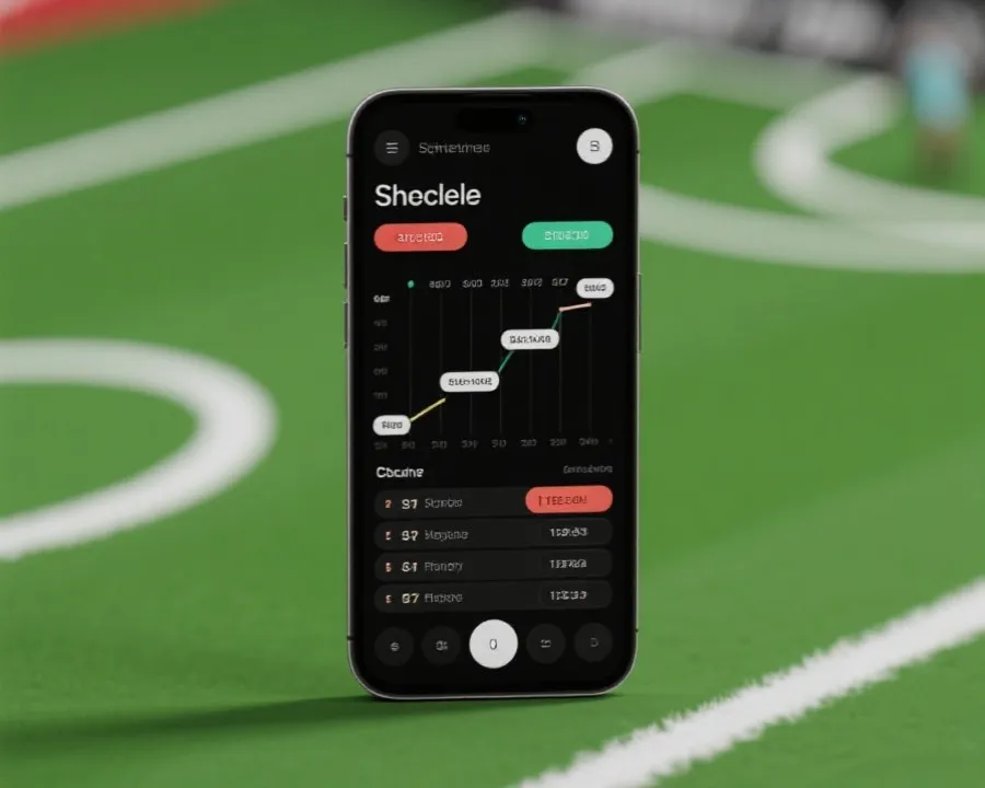 世界杯赛程与比分移动端界面示意图